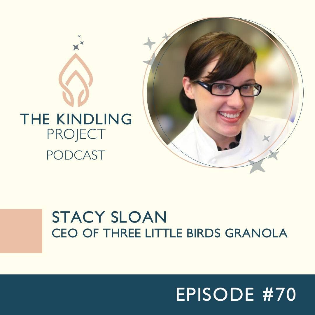 Mel chats with Stacy Sloan, CEO of Three Little Birds Granola. Stacy shares incredible insights on overcoming obstacles, staying persistent, and finding creative solutions to challenges.

💡 One key takeaway: Surround yourself with like-minded indivi