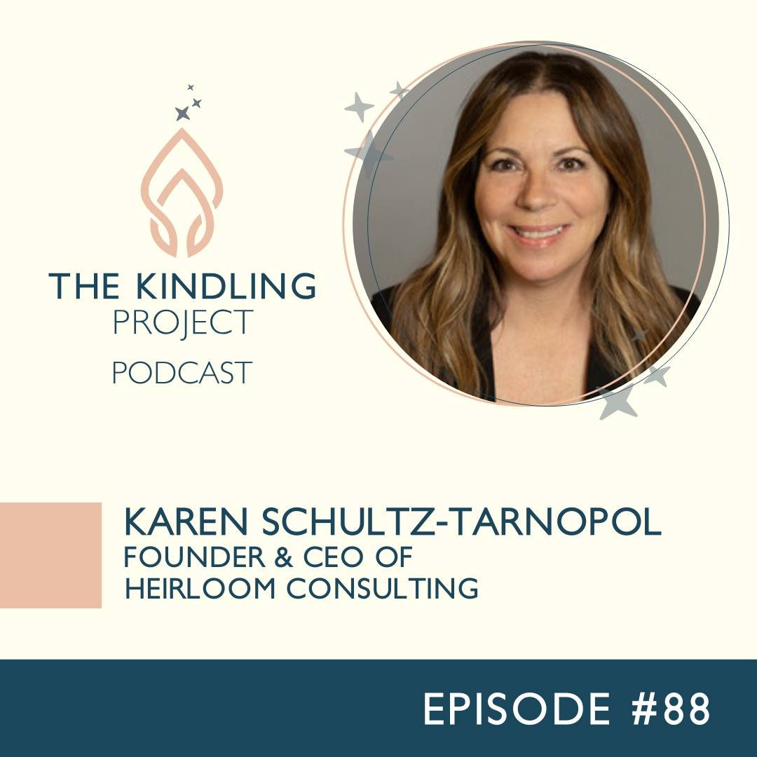 🕯️ New Episode Drop!
Legacy isn&rsquo;t about loss&mdash;it&rsquo;s about love.
@ms.melissahalpin &amp; @tarnopolschultz  dive into estate planning, empowerment, and making meaning in midlife.
🎧 Tap to listen! #KindlingProjectPodcast #LegacyWithLov