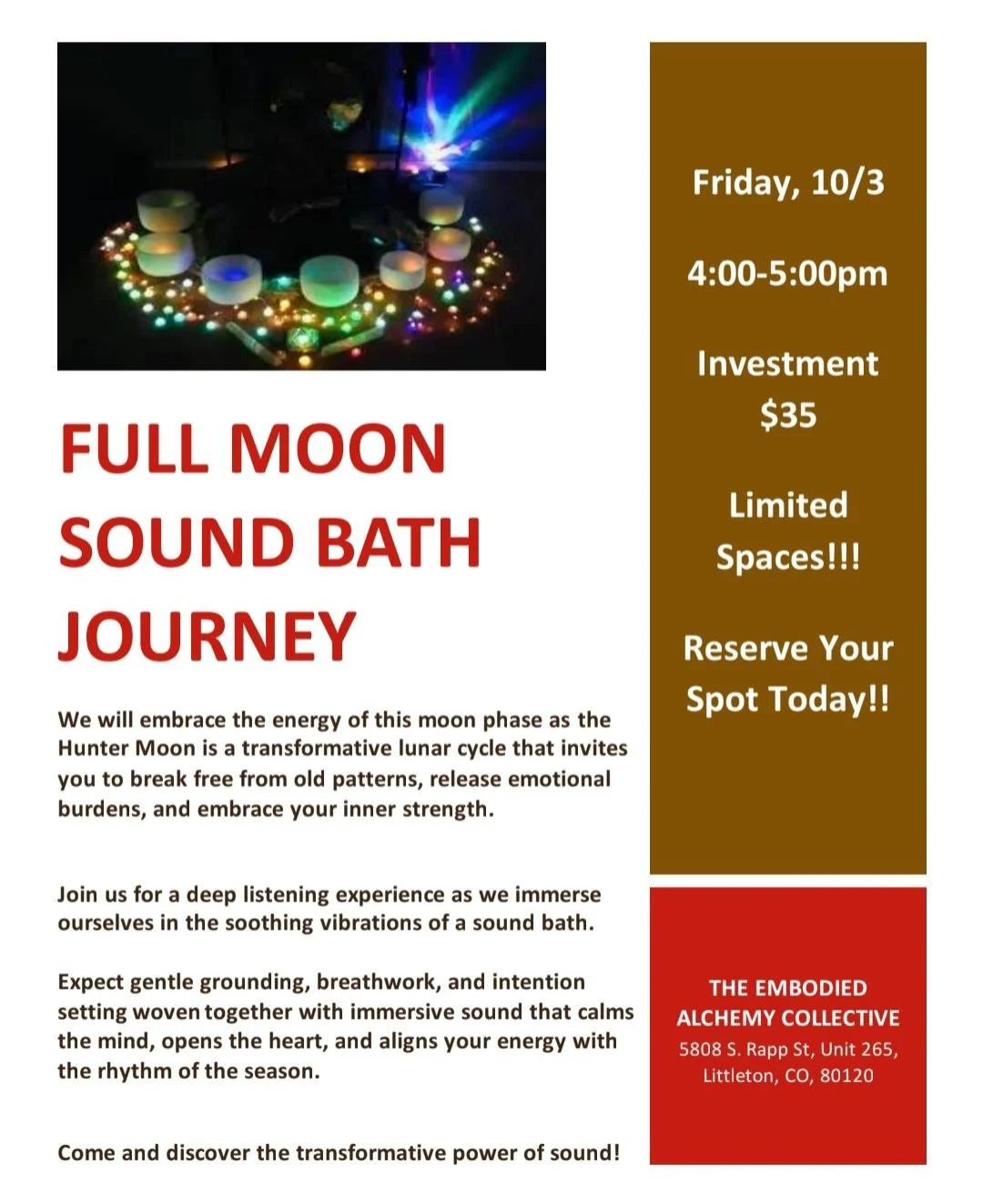 Full Moon Sound Bath