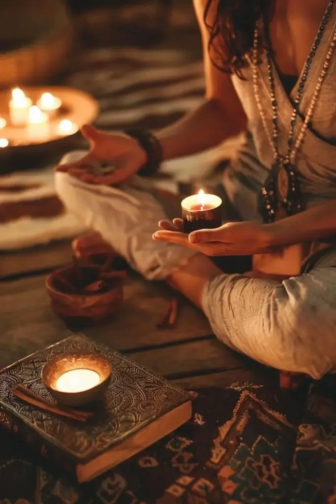 Cozy Candlelight Meditation + Journaling