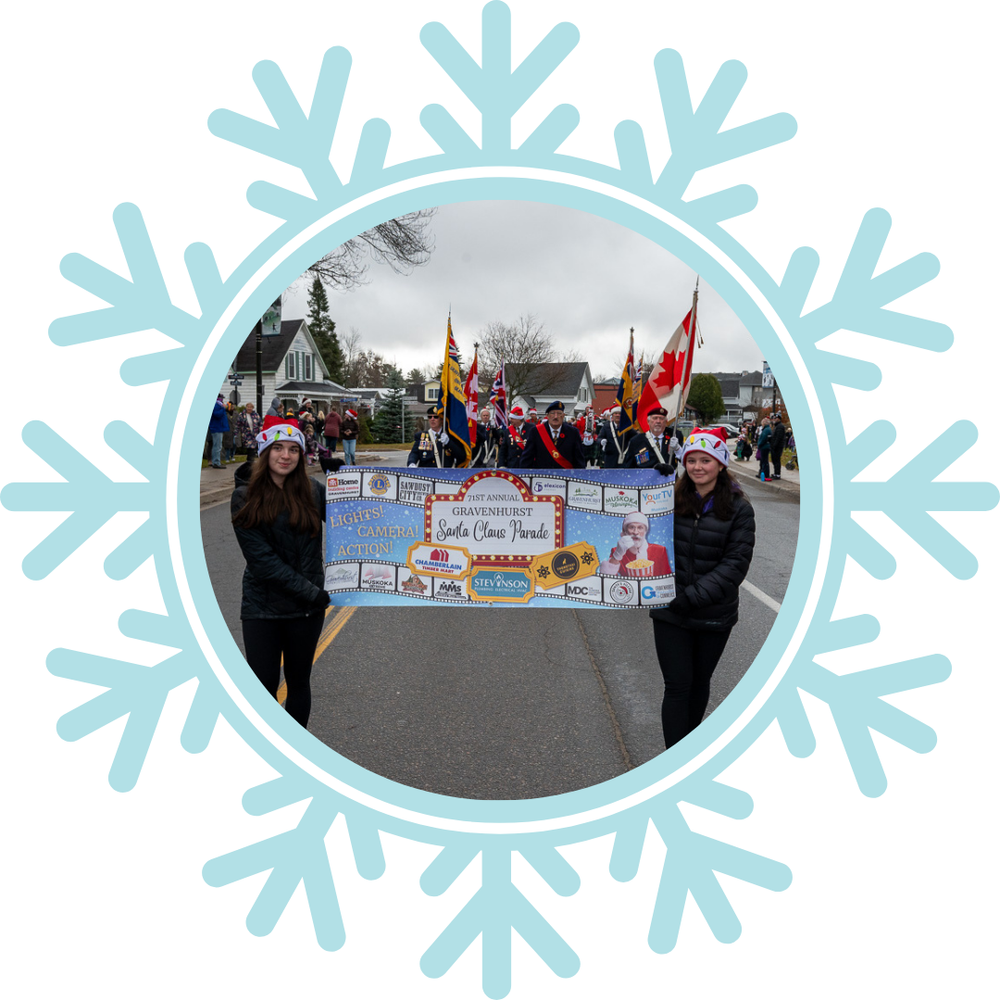 Gravenhurst santa claus parade 2025 muppets christmas