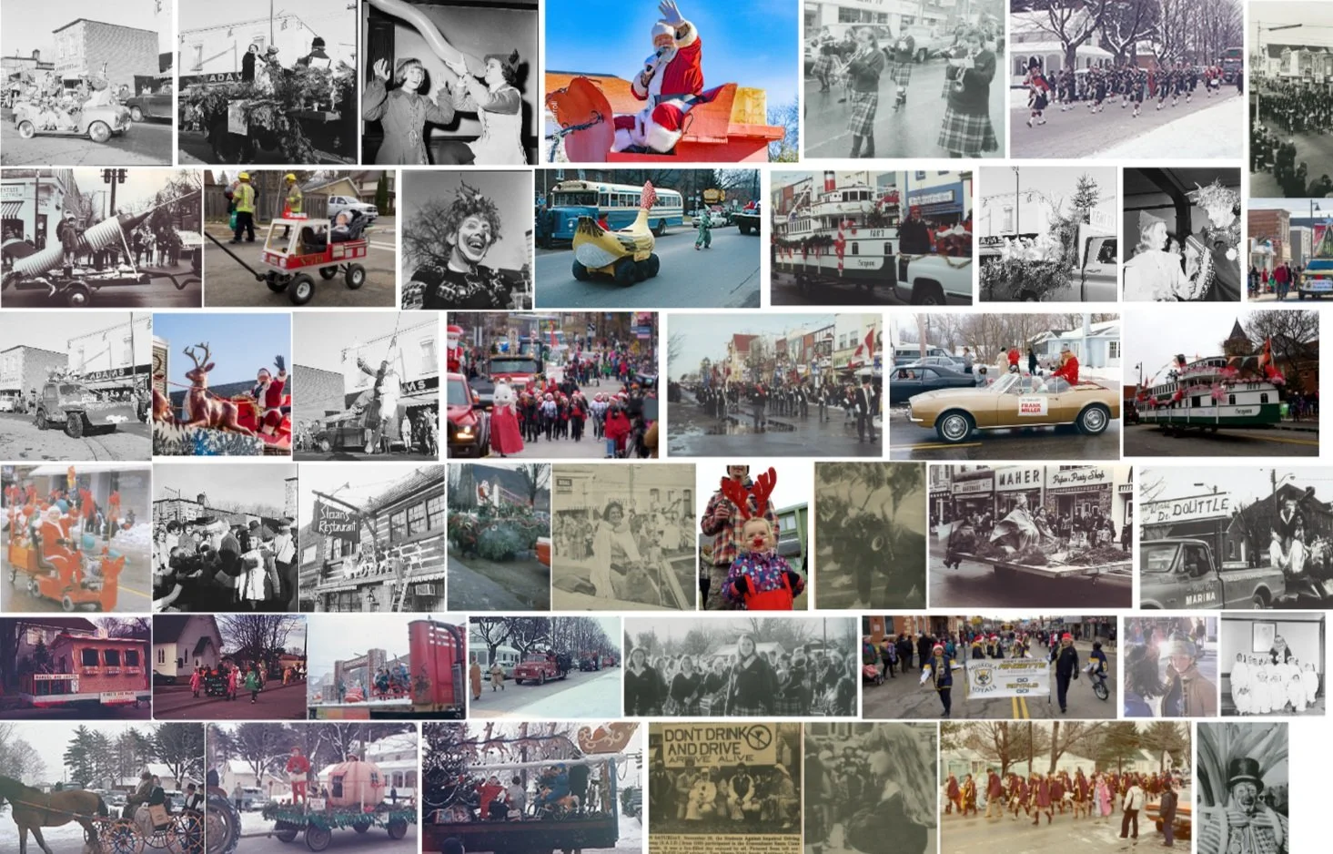 Gravenhurst santa claus parade 2025 muppets christmas