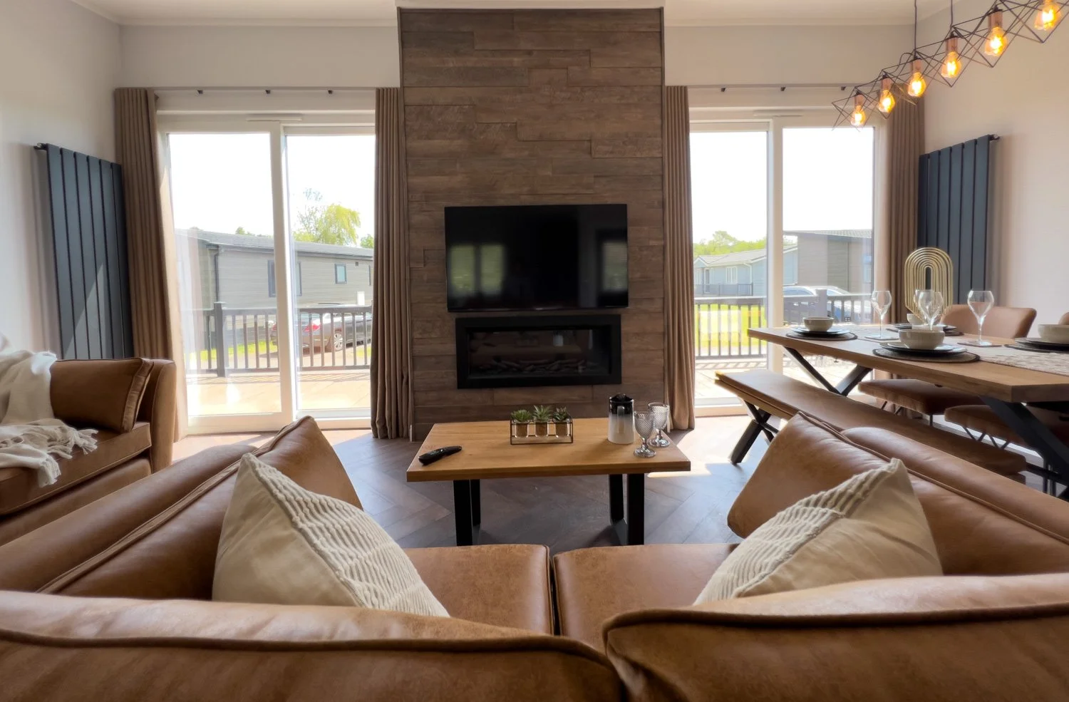 Introducing our H2C Centre Lounge Holiday Lodge — HARBUR HOMES