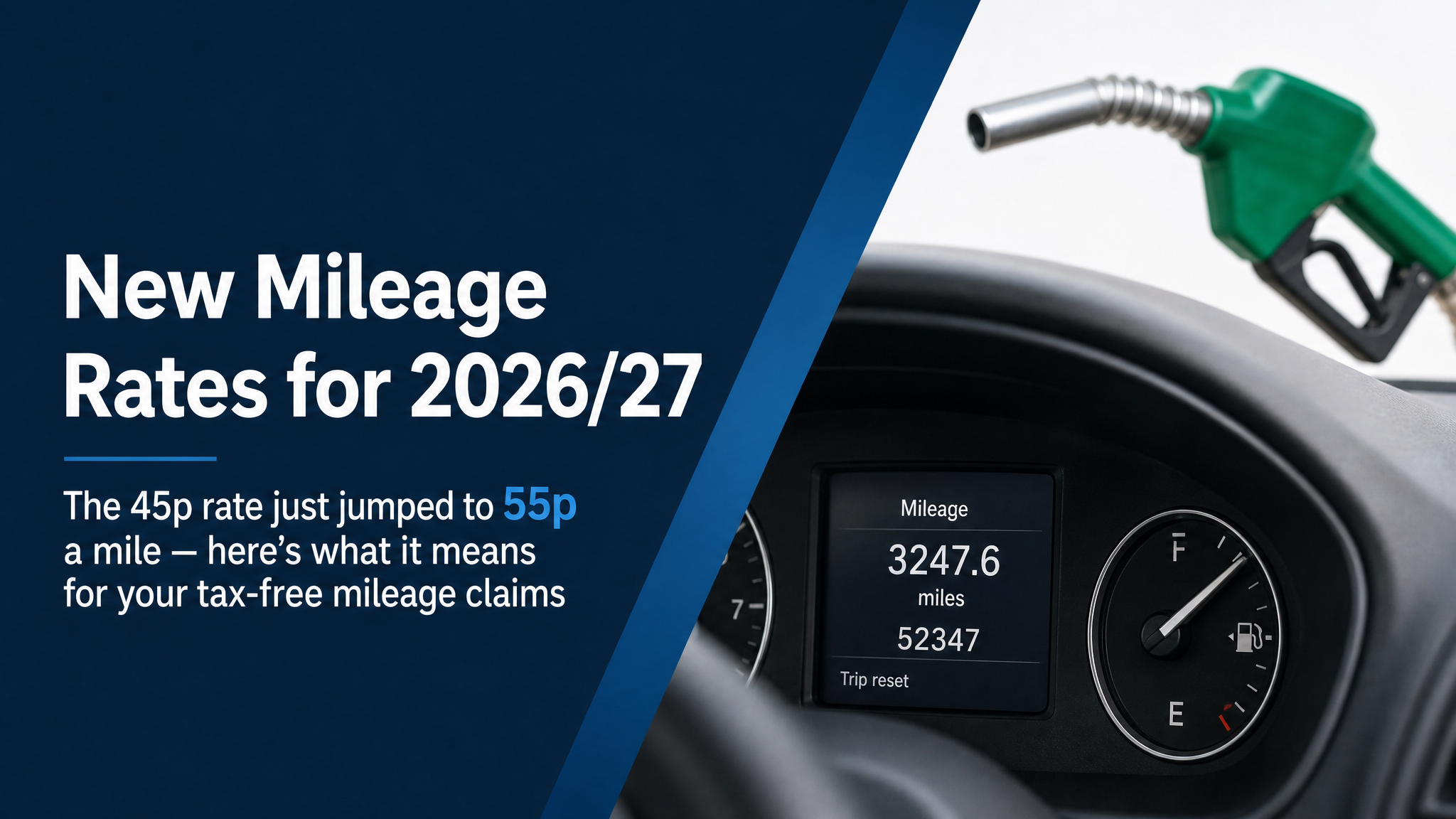 New Mileage Rates for 2026/27