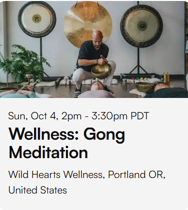 Gong Meditation: Cancer Wellness event in conjunction with Pink Lemonade Project