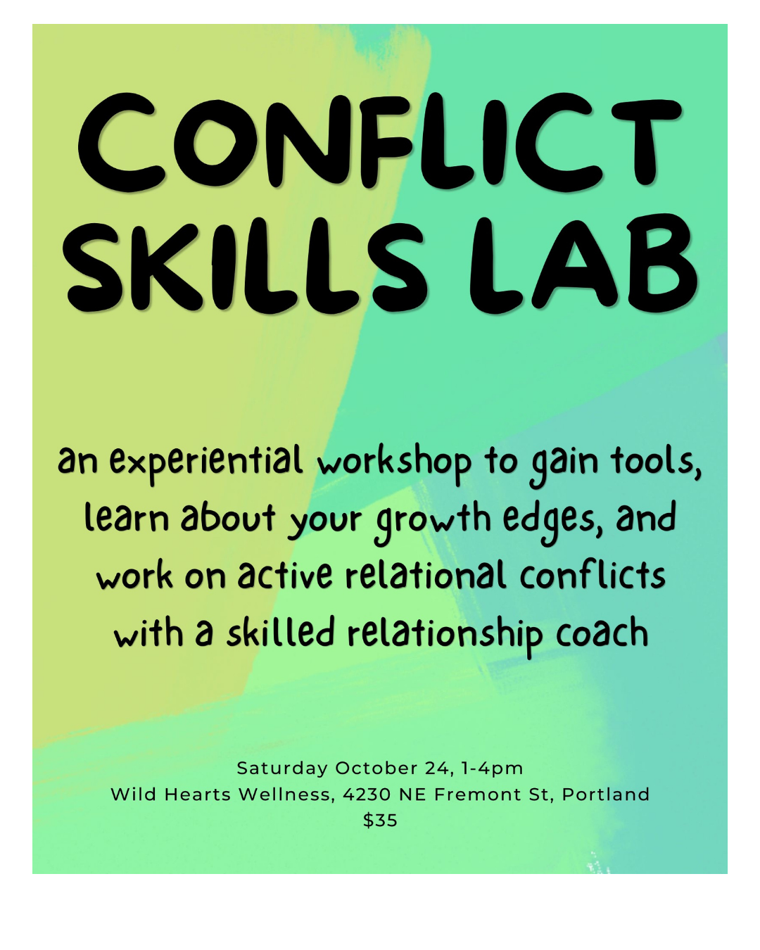 Conflict Skills Lab
