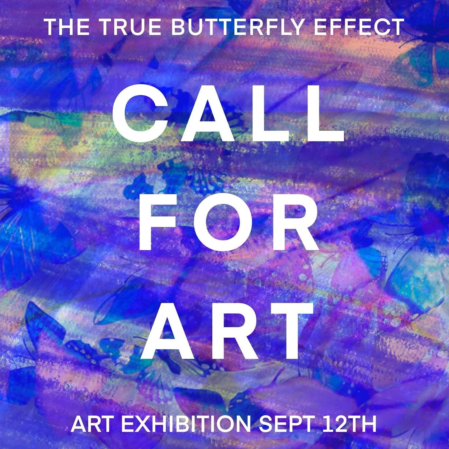 🎨 CALL FOR ART: The True Butterfly Effect 🦋
 📍 Slip Gallery | Belltown Art Walk
 📅 Exhibition: Sept 12 &ndash; Oct 4
 🗓️ Submit by: July 31st

What if one small shift could change everything?

What does it mean to be The True Butterfly?

We're i