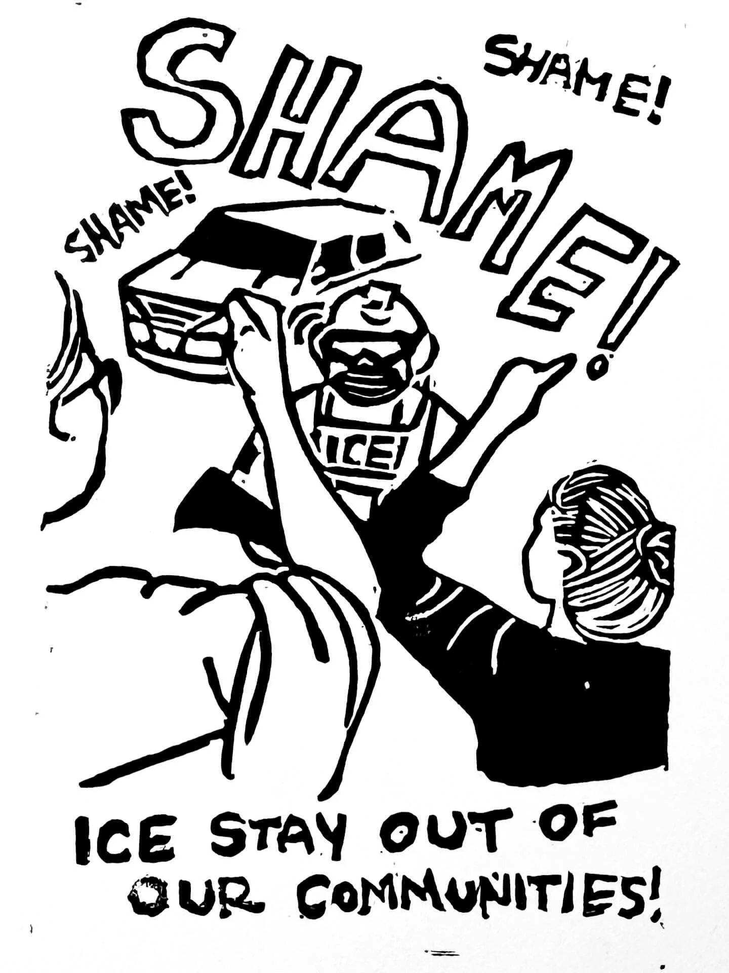 @our_light_unbound and I have decided that Slip will be CLOSED on 1/30 in solidarity with Minnesota.

This art was created by @chelsea.makes.art who created the 2020 Belltown Art Walk poster (swipe to jog your memory!). She now lives in NYC and is cr