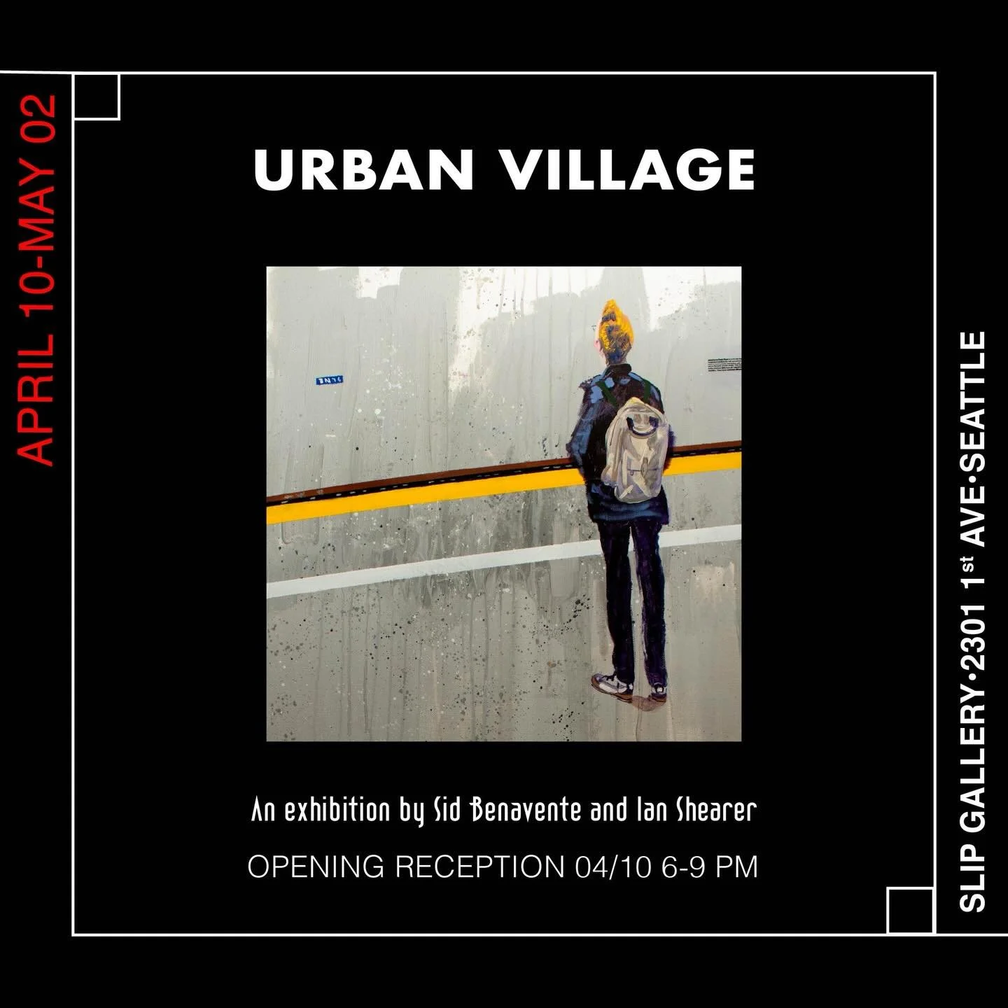 Urban Village is an exploration of various neighborhoods of Seattle by Sid Benavente and Ian Shearer. Works seen through each artist&rsquo;s lens celebrate the beauty of the Seattle denizens that make up the foundation of the city. Focusing on everyd