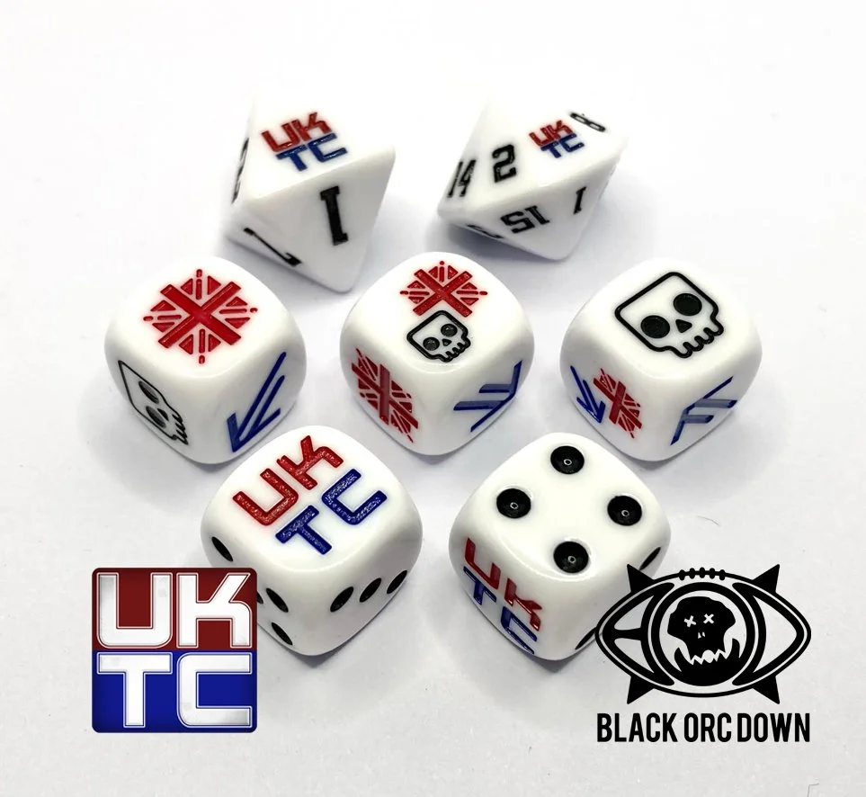 Official UKTC Dice Set