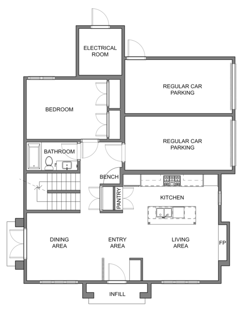 Coach House - Main Floor