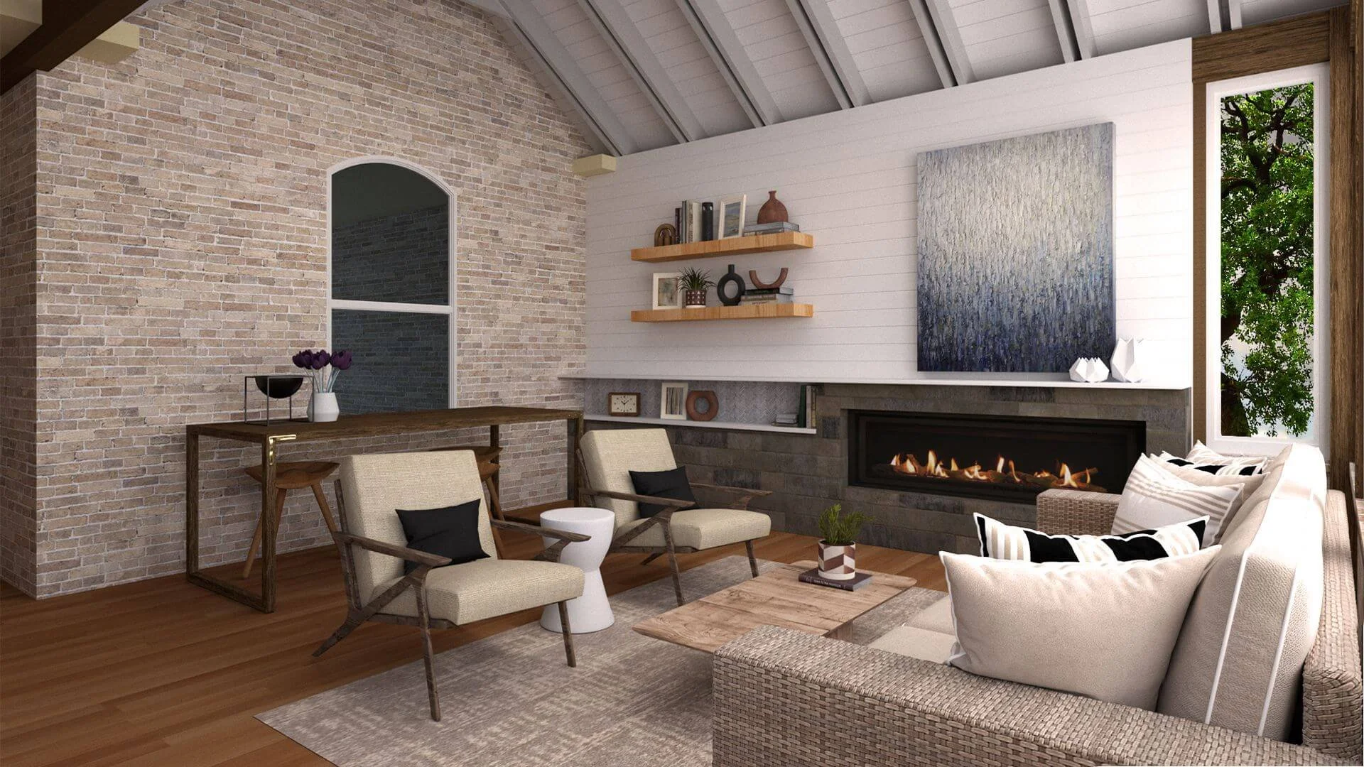 Architecture Portfolio Green Couch Design