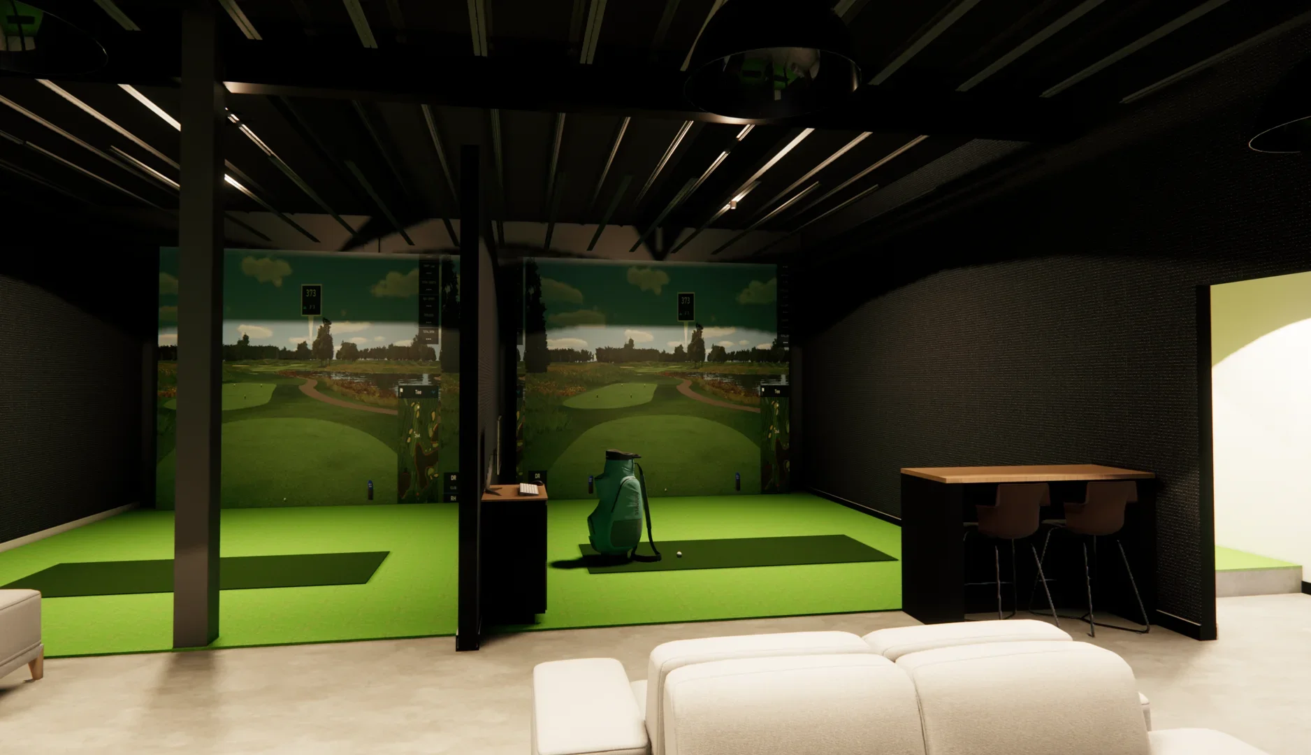 Everything You Need to Know About Behind the Design: How a Golf Simulator Lounge Comes to Life