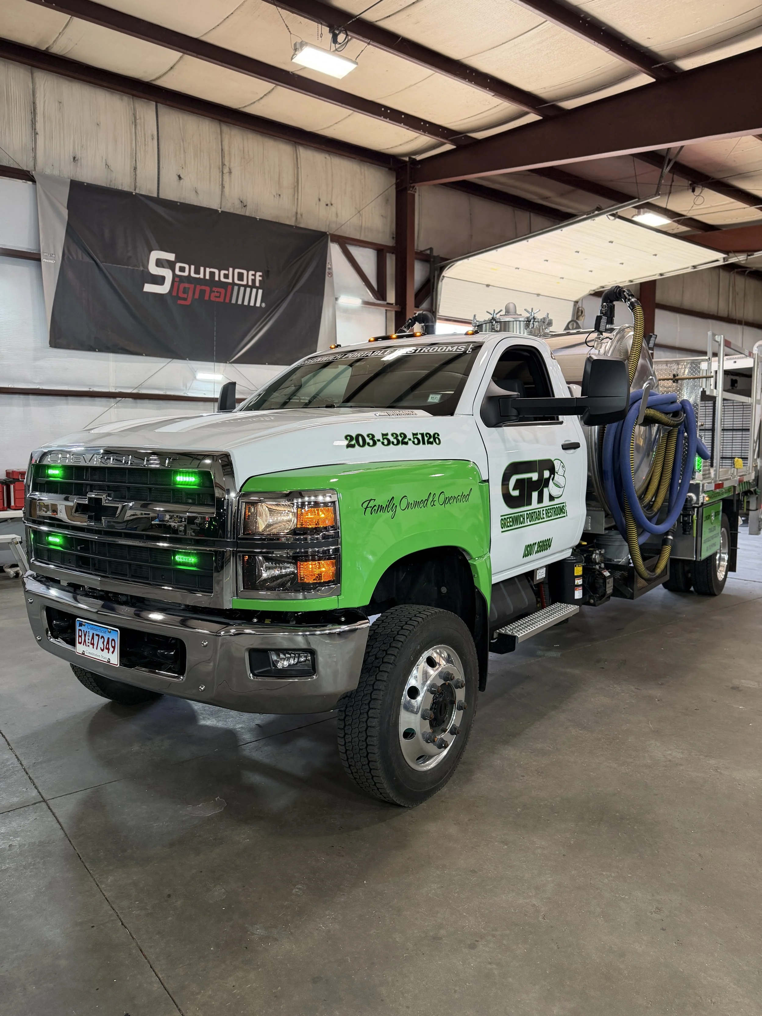 Greenwich Portable Restrooms Chevy 5500