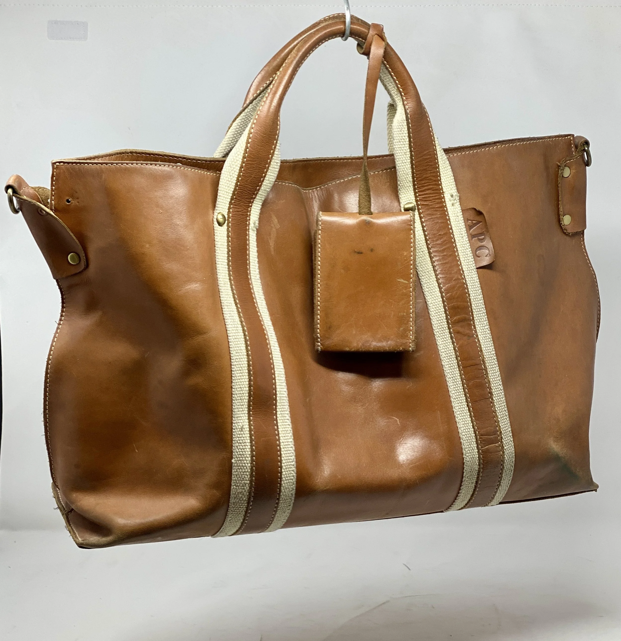 Vintage APC Carry All Leather Bag