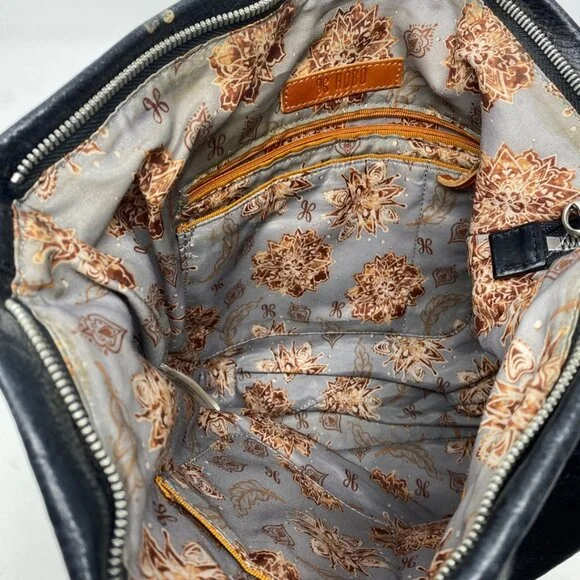 Interior shot of HOBO shoulder bag.