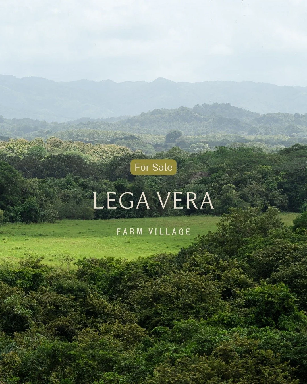 Every lasting place begins with a few people willing to become part of the founding vision. 

Lega Vera&mdash;the first farm village of its kind in Latin America&mdash;is now in its early development phase in Chepo, Panama, with 50 titled fincas and 