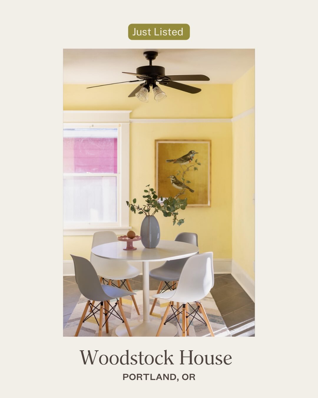 #JustListed: Woodstock House 🌿

In Portland&rsquo;s Historic Woodstock neighborhood, this 1919 Craftsman spans three finished levels and a private backyard setting, restored from the studs out with care and intention.

Original hardwood floors, stai