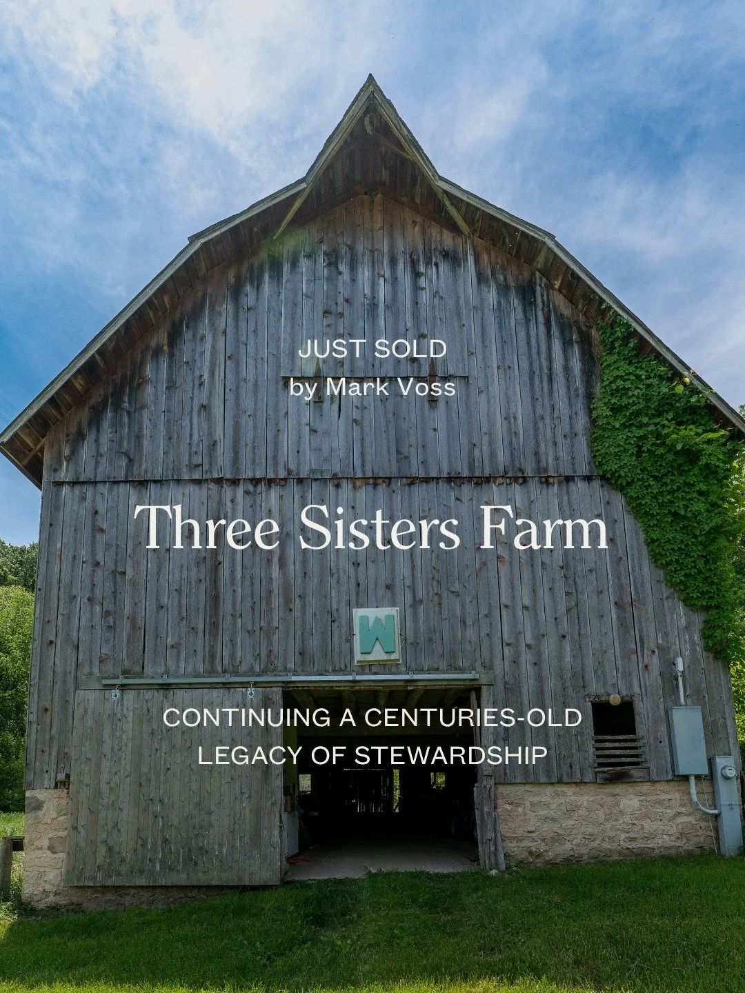 For generations, Three Sisters Farm has been shaped by a deep respect for the land.

Spring-fed valleys, hilltop prairies, and managed forests reflect thoughtful stewardship and conservation in Wisconsin&rsquo;s Driftless Area.

With guidance from La