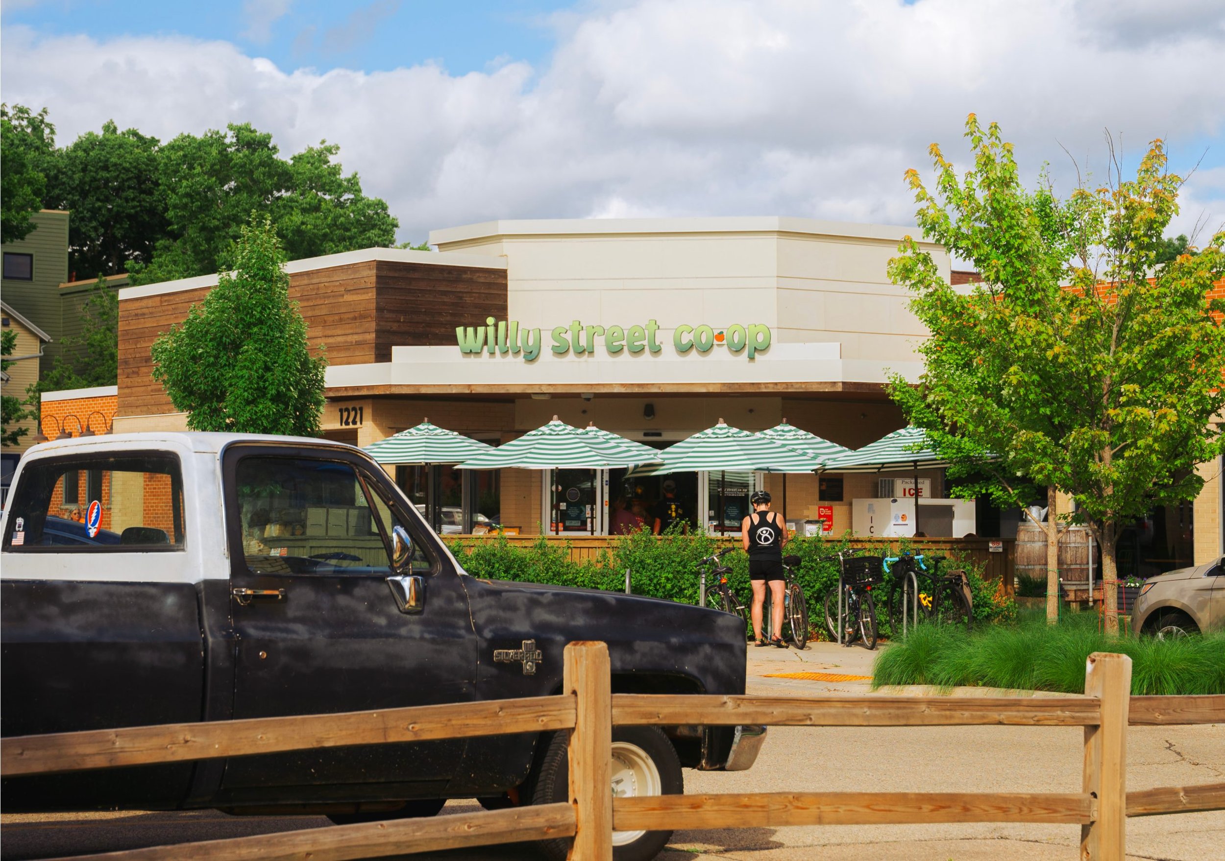 Willy Street Co-op grocery store supporting local farms in Madison Wisconsin