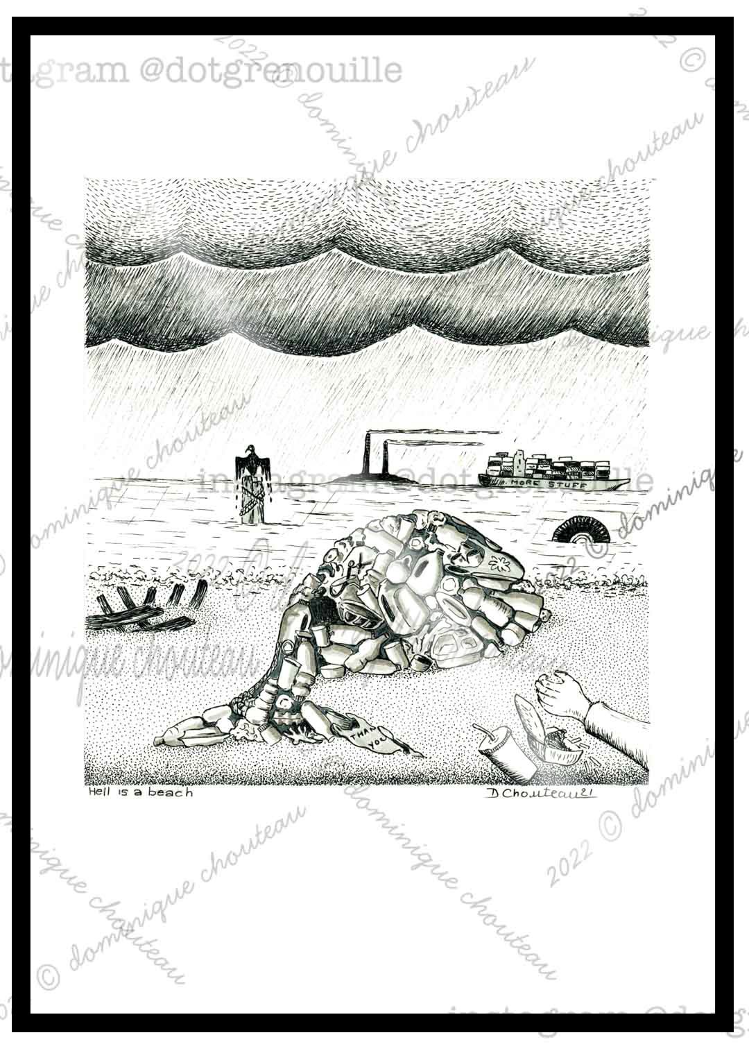FRAMED-HellIsABeach.jpg
