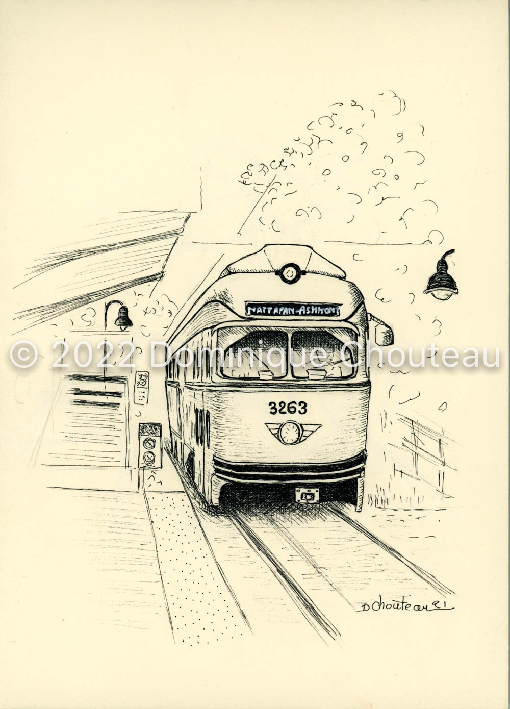 Mattapan Trolley, 2021 - now in the Store!