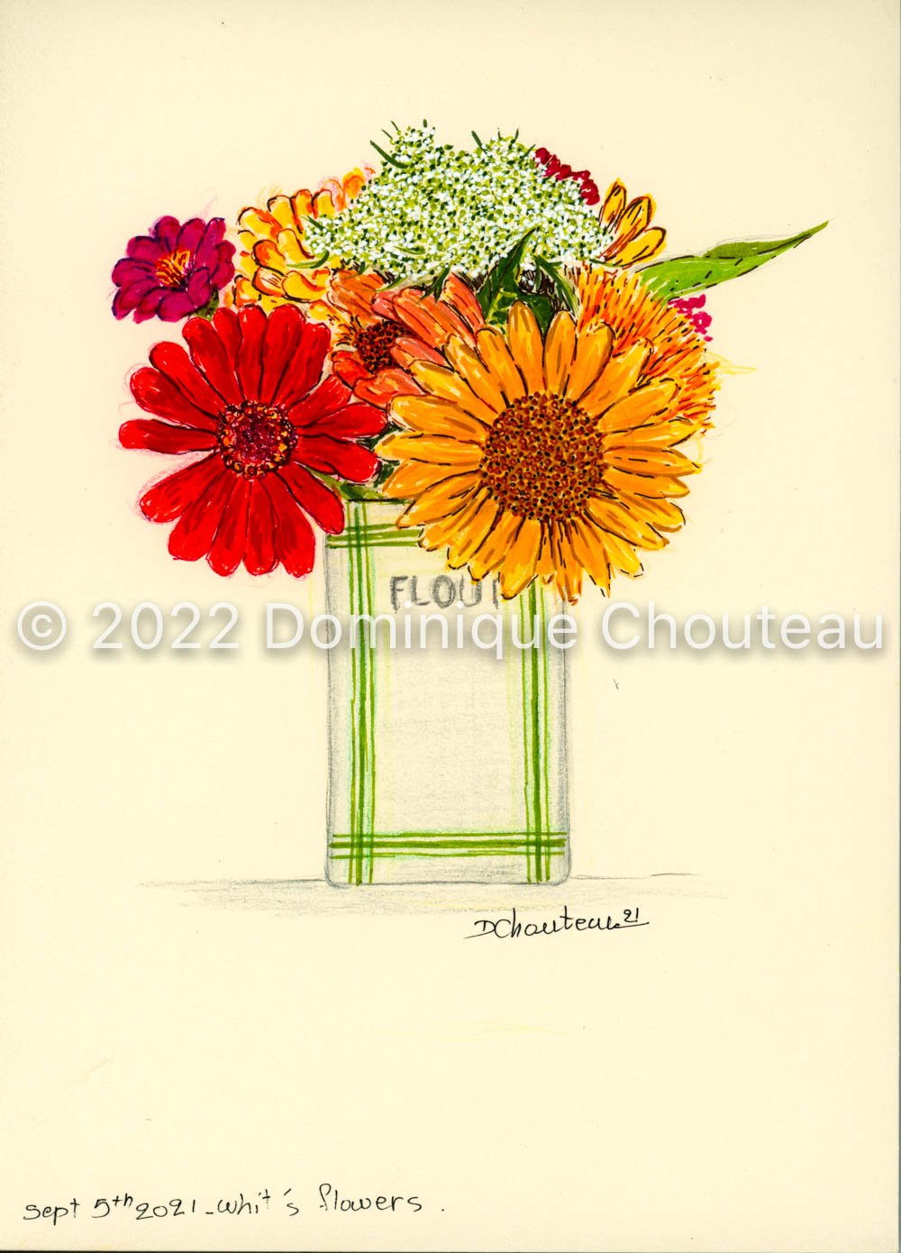 Whit's Flour Flowers, 2021