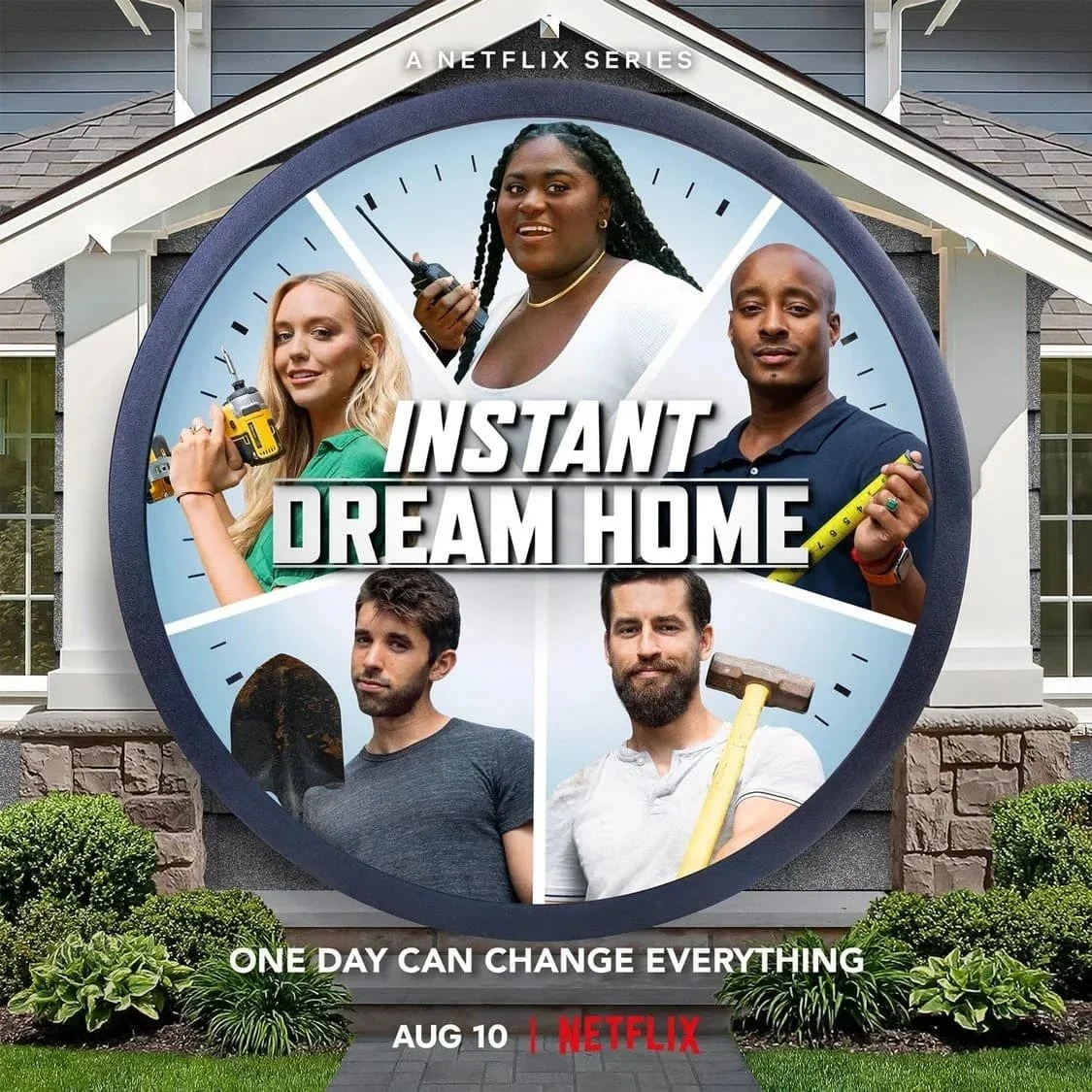 A poster for the Netflix series Instant Dream Home
