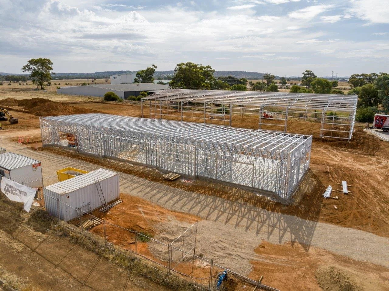 Dangar Place Development - Steel Frames &amp; Trusses