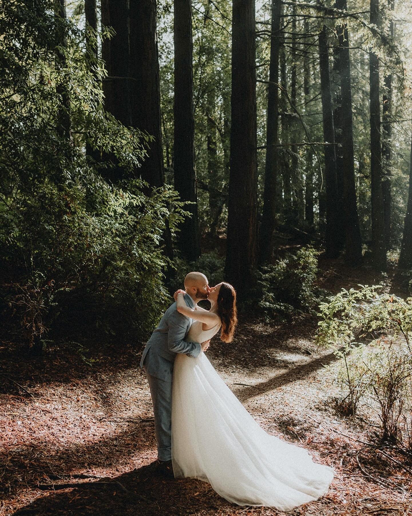 Headed back to the redwoods this week for another super special elopement and it&rsquo;s got me reminiscing on my first elopement for this year which also happened to be redwoods-adjacent! Tom and Amanda brought their closest family and friends with 