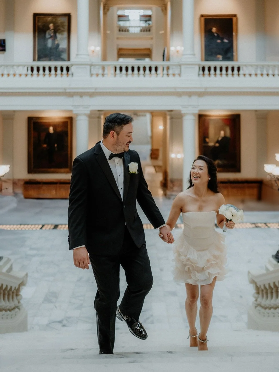 This is the part of running a business and needing to have an online presence that is frustrating. I want to tell you all about this beautiful, sweet, intimate elopement and how we ran around the Georgia State Capitol building getting the best angles