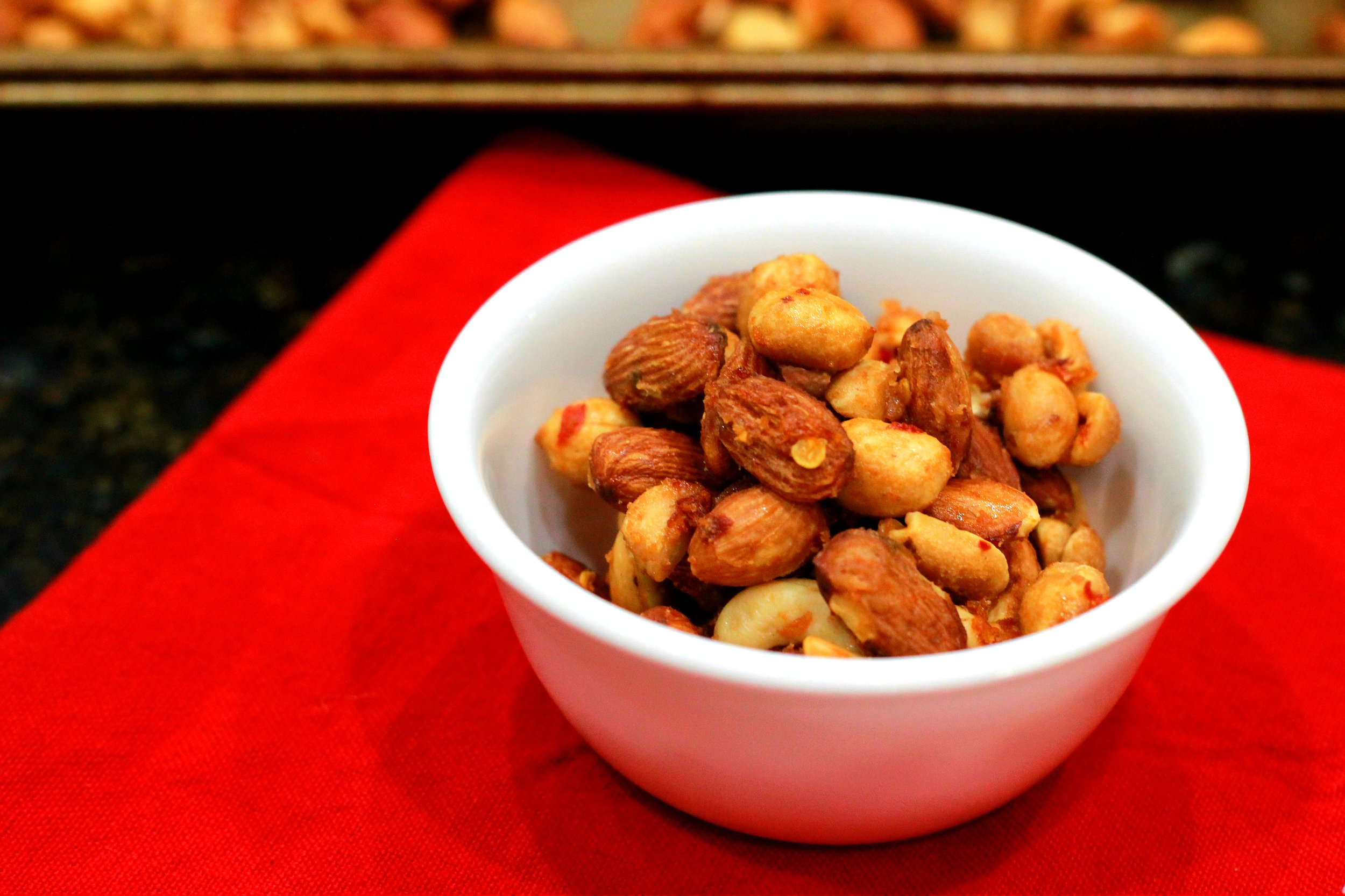 Father’s Day Recipe Sweet Chili Roasted Nuts — Nourish with Renata