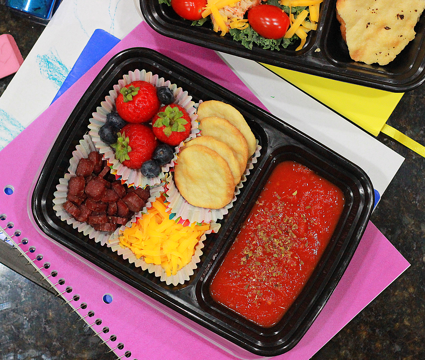 DIY: Homemade Healthy Lunchables (that look just like store bought