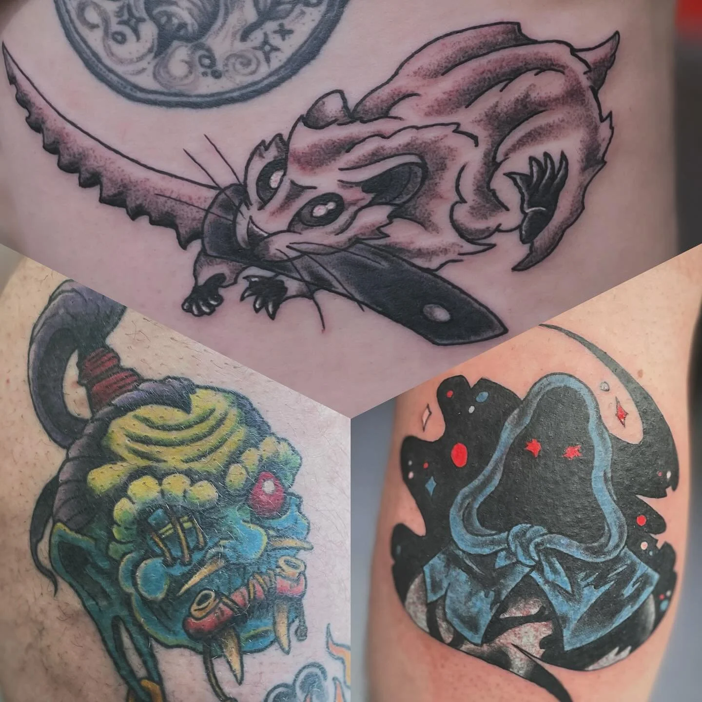Recent work by @lostswole1 . DM them directly on their IG account or email lostworldart1@gmail.com for tattoos and consults.