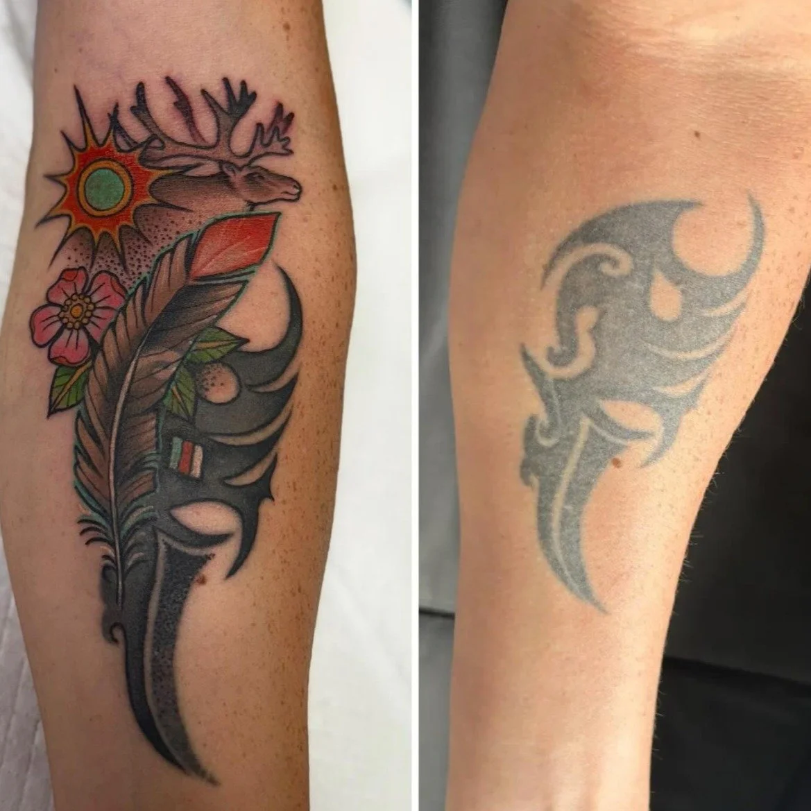 Recent work by Dylan. 

Send her a DM to book in!

@lightbourntattoos 
#urge2 #yeglocal #yeg