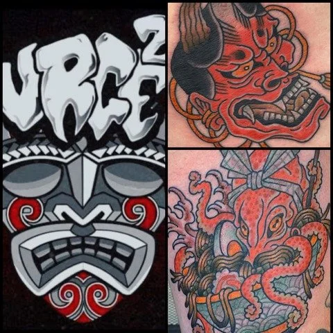 Gov is here for a few days guest spot! He has the 20th and 21st still available before we all head to the @bordercity_tattoo_expo in Lloydminster! 
Send him a DM to get a tattoo, 100s of designs to choose from!
@govtattoo
@govtattoo
#urge2 #yeg #yegt