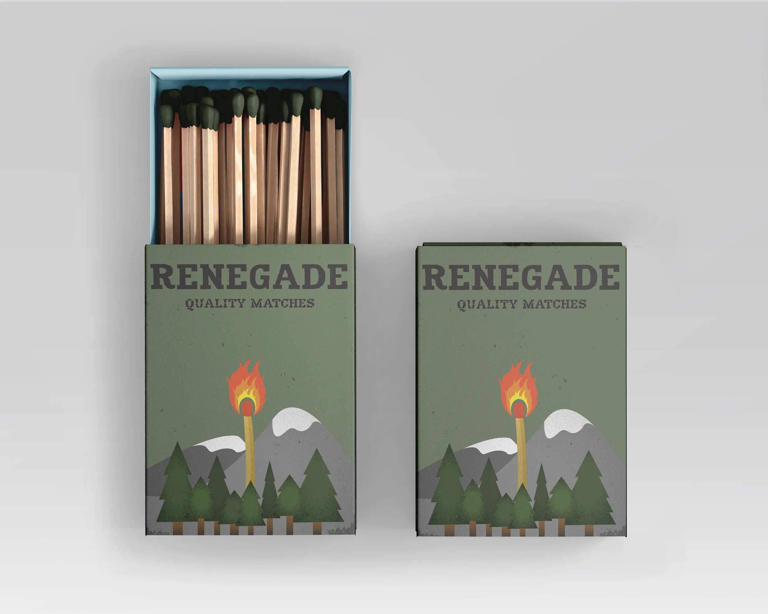 Renegade Quality Matches Brand