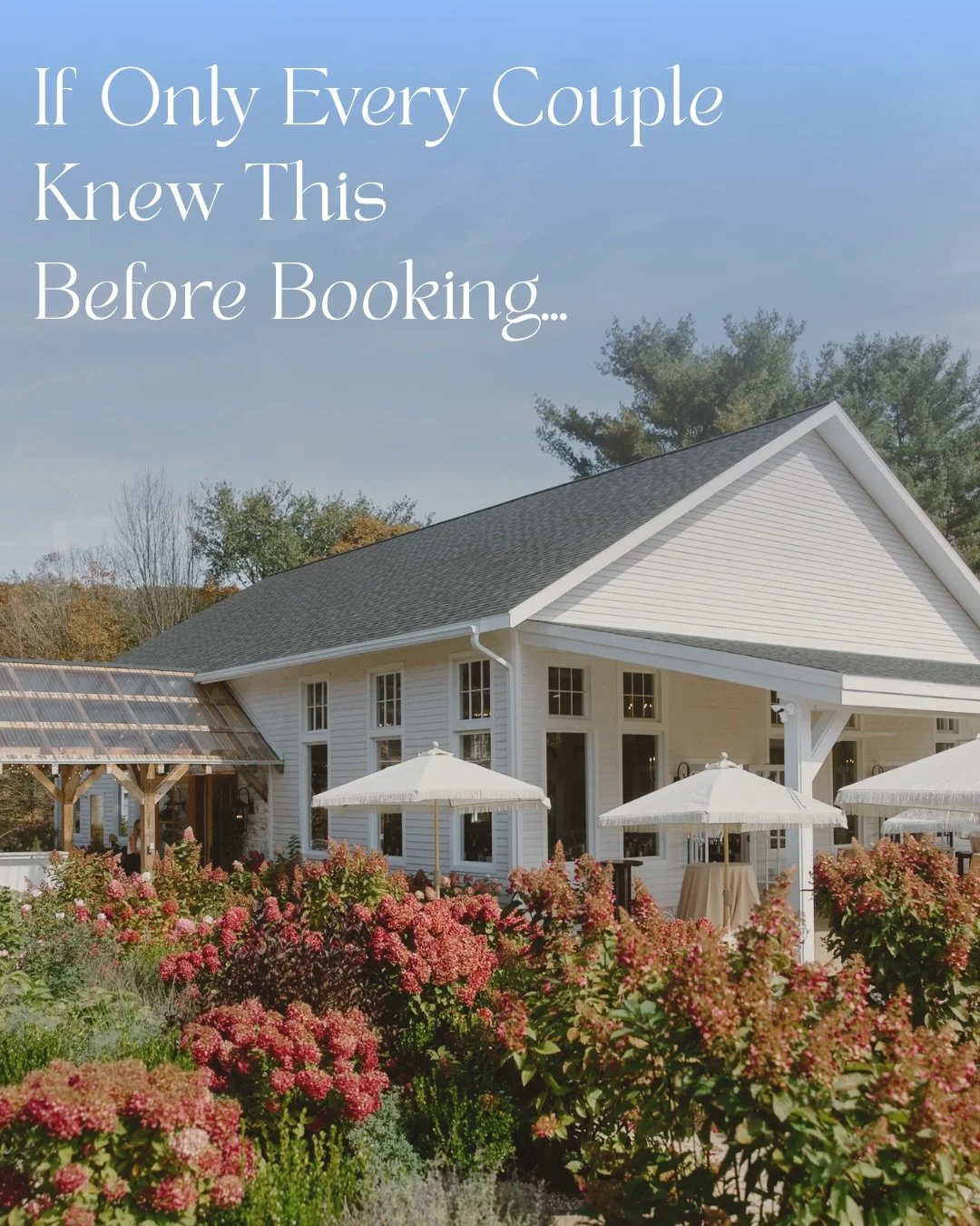 There are a few things I wish every couple knew before they booked their planner.

Not because they&rsquo;re secrets &mdash; but because they make the entire experience smoother, more fun, and ultimately lead to a better wedding.

These are the conve