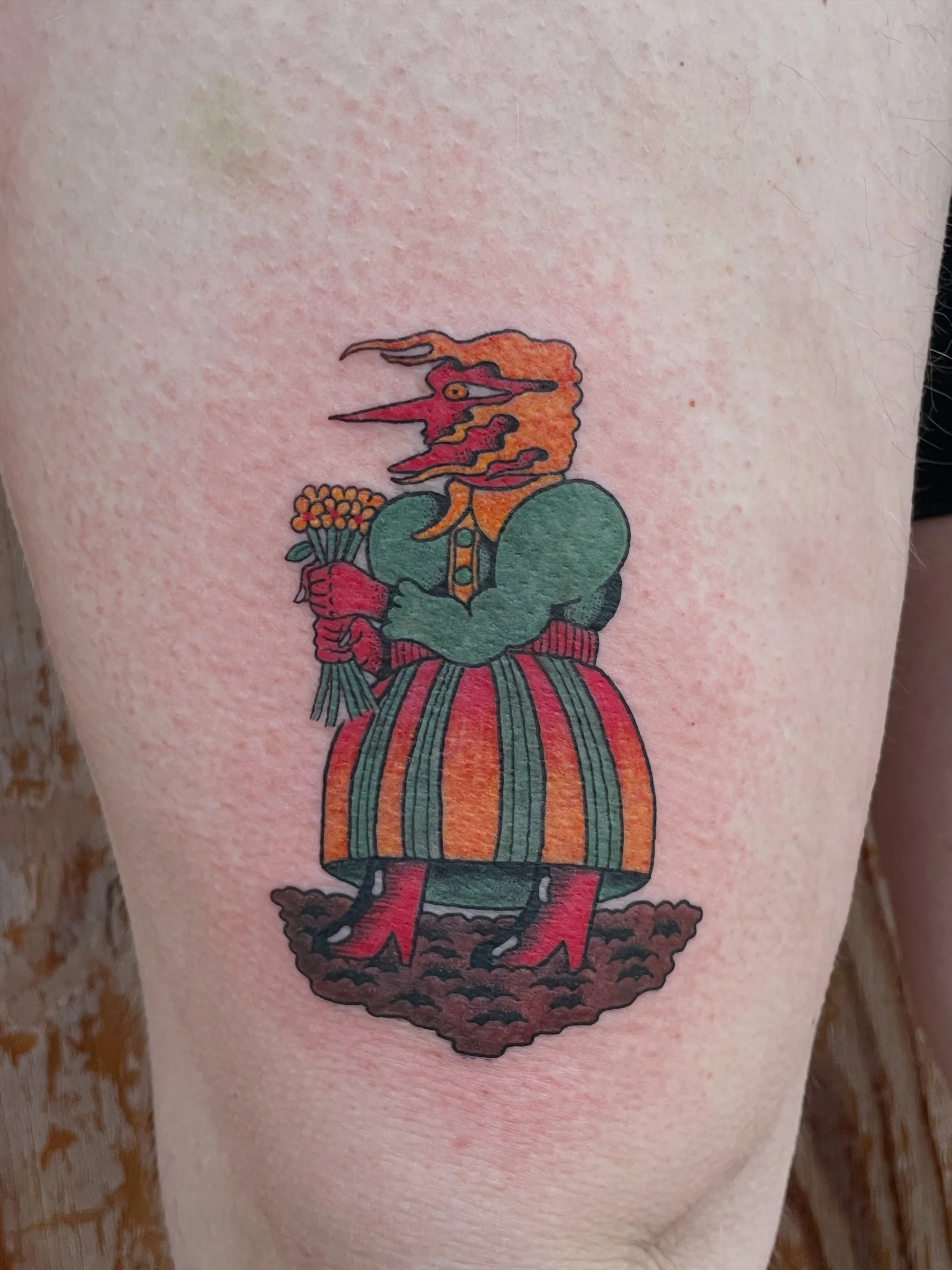 Color me in love with the saturated color work that our resident @bay10rb creates! Consider him when dreaming up your next full color tattoo

#atxtattoo #colortattoo #colortattooartist #trippytattoo #austintattooartist