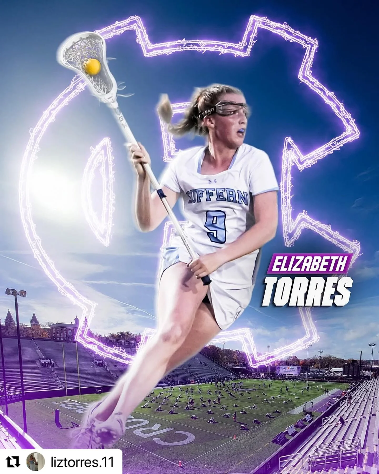 #Repost @liztorres.11 
・・・
HOLY CROSS LACROSSE &lsquo;31

I&rsquo;m so excited to announce my commitment to continue my academics and athletics at the College of the Holy Cross. 

I want to thank Coach Bonnie, Coach Callanan, Coach Kelsey and my amaz