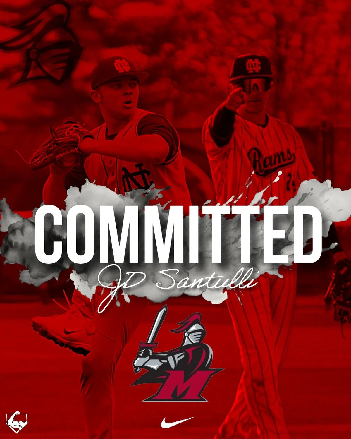 Huge congrats to RHP/OF @jtulli24 on his commitment to @valiantsbaseball ! An absolute gamer who has produced on the mound and in the box every weekend since becoming apart of the program. Super happy for JD and his family! Let’s keep it going!