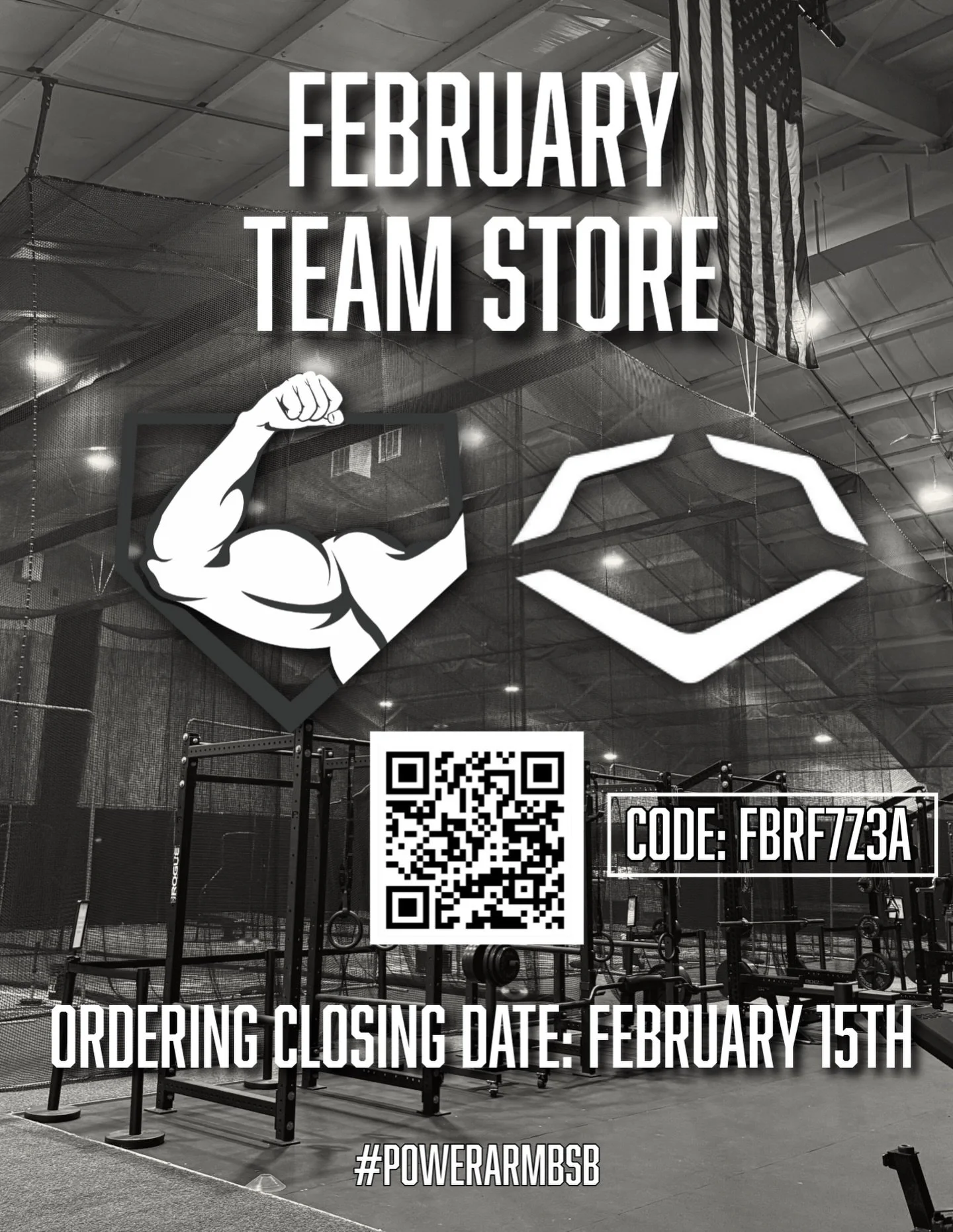 Power Arm x @evoshield February Team Store is now Live! Get your orders in before the 15th! Brand new script logo featured on all items!

Website: https://www.team.shop/en-us
Code: FBRF7Z3A

#powerarmbsb💪🏼 #evoarmy
