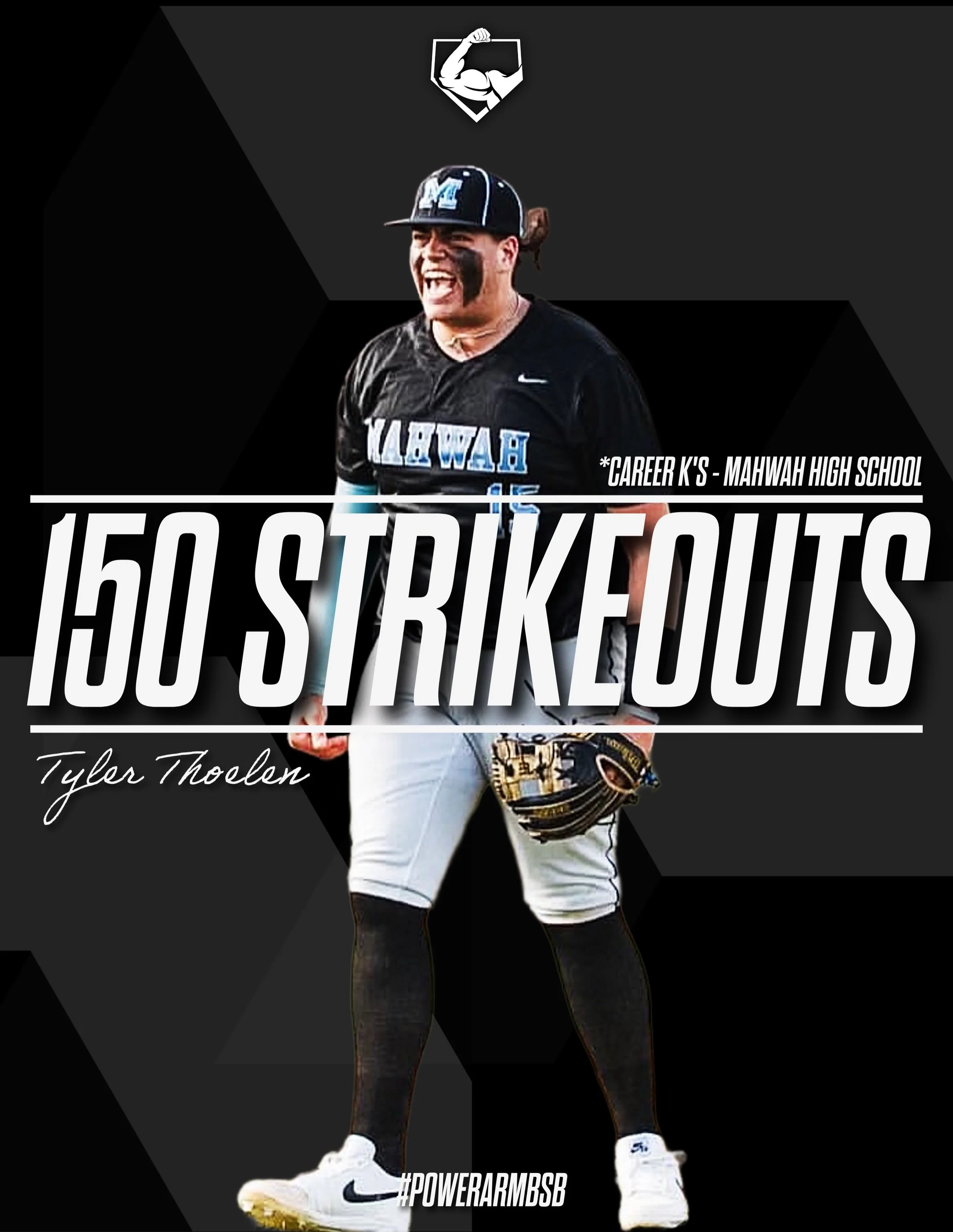 Big 150! Congrats to TT on reaching this milestone! Keep it goin! 🥊
-
#powerarmbsb💪🏼