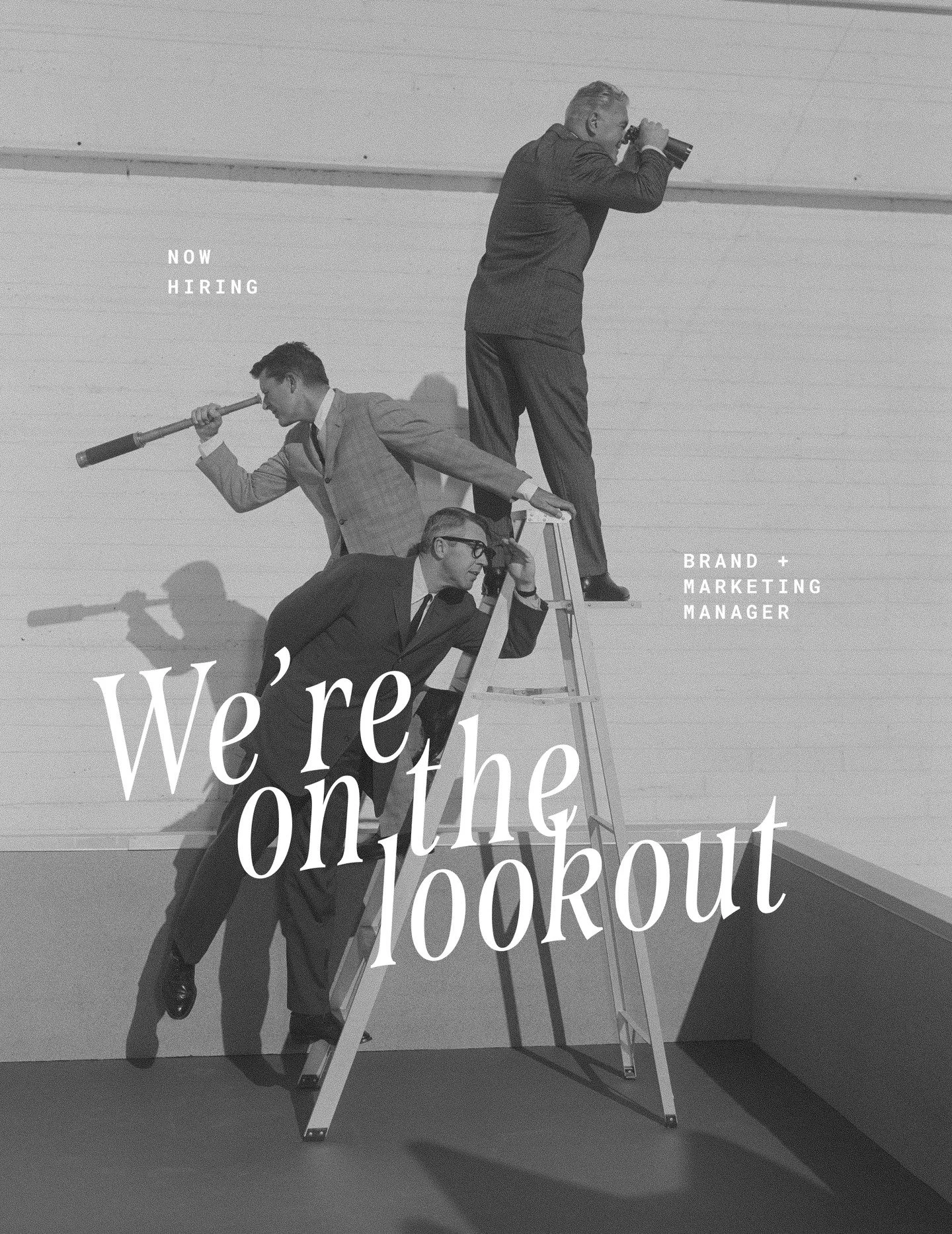 We're on the lookout for a Brand + Marketing Manager who handles both strategy and execution with taste, conviction, and creativity.

&rarr; You'll manage client accounts and special projects, drive strategy, move concepts from ideation to reality, a
