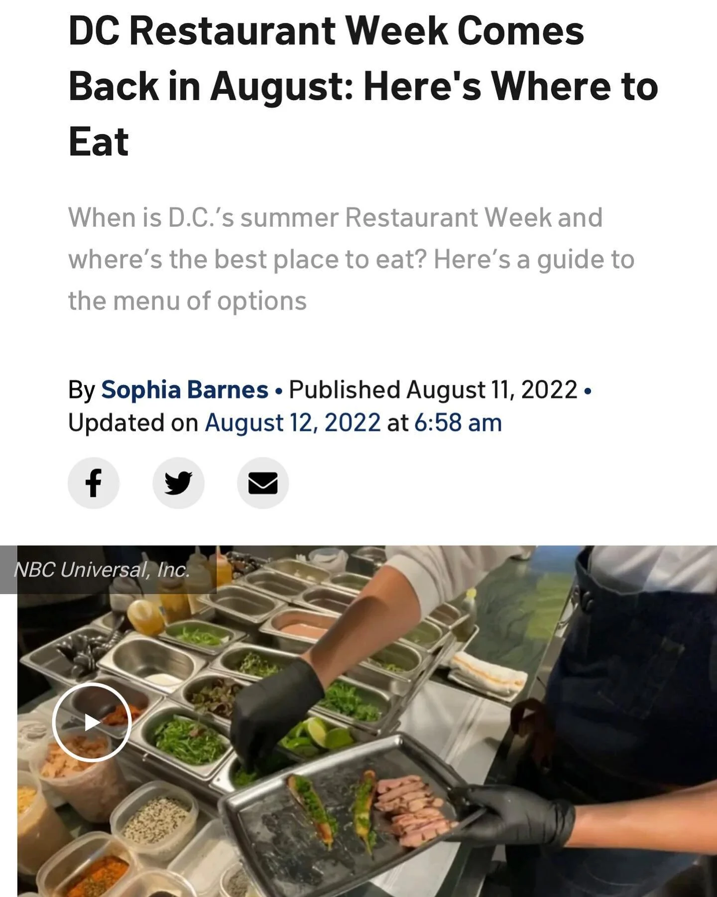 All of the media seems to agree: Mintwood Place is one of the places to be for this year&rsquo;s @ramwdc Summer #RestaurantWeek. Dine with us, beginning tomorrow 8/16 for dinner; check out the menu on our new website- link in bio!