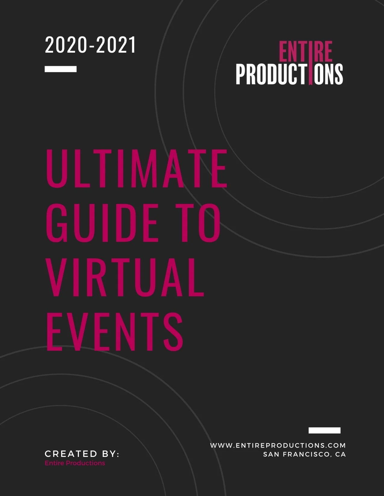 Entire Productions Ultimate Guide to Virtual Events