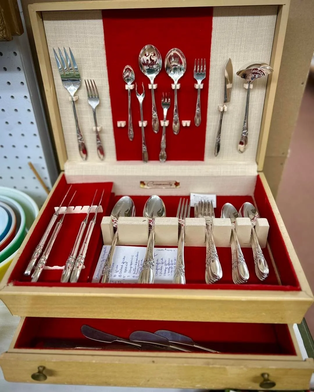 Entertaining season is upon us! 🙌 Don&rsquo;t be caught without enough silverware for your guests! 🥄🍴🥄We&rsquo;re here for you today and all week long from 10-5, EXCEPT on Thanksgiving Day! 🦃🦃🦃