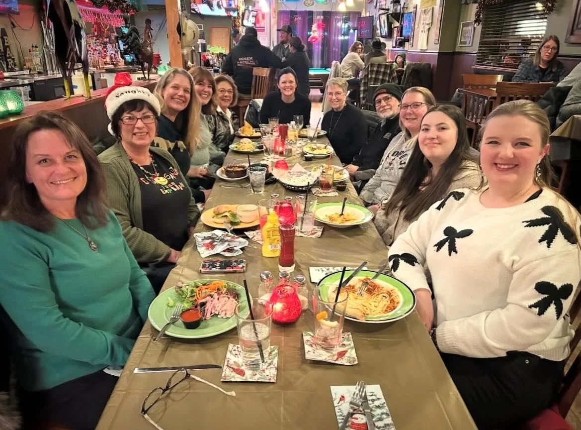 The roads were a little sketchy last night, but that didn&rsquo;t stop most of us from gathering at On The Crunchy Side to celebrate our awesome staff! We couldn&rsquo;t run two fabulous antique malls without our wonderful teams at @newgenerationsofh