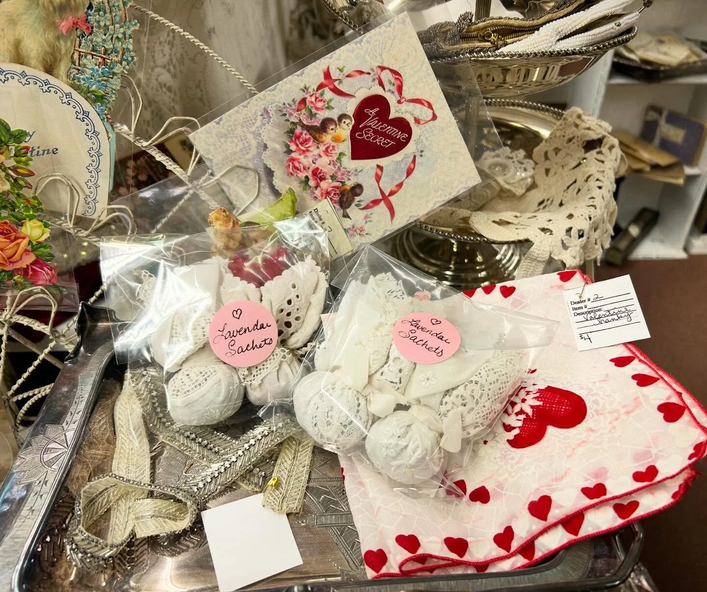 Come get something pretty for your valentine! 💌 We&rsquo;re here for you from 10-5 today! 💘