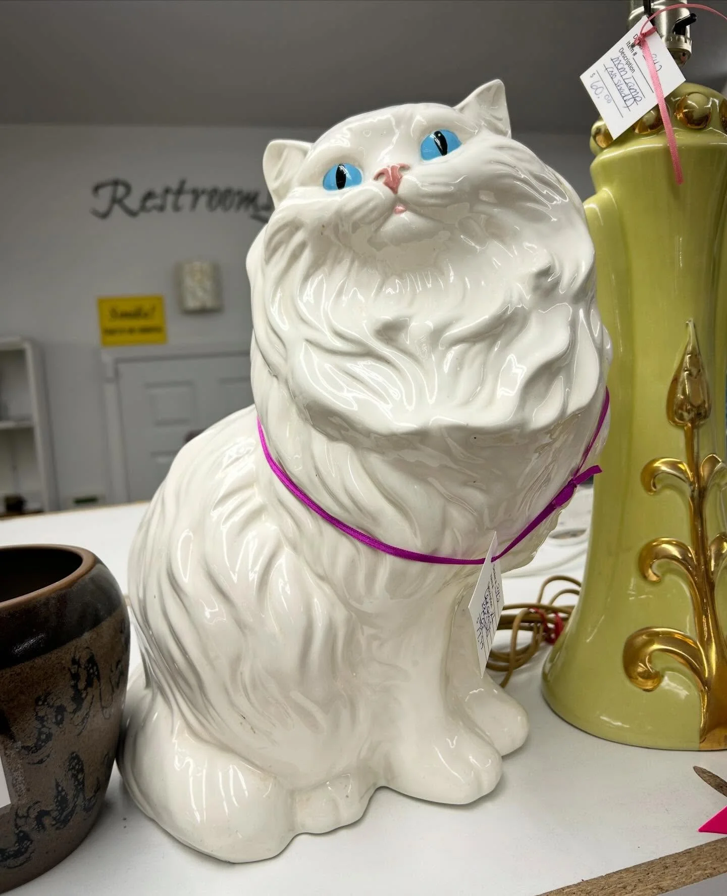 Time to replace that life-sized ceramic cat you wish you hadn&rsquo;t gotten rid of! 😉 Come see us today from 10-5!